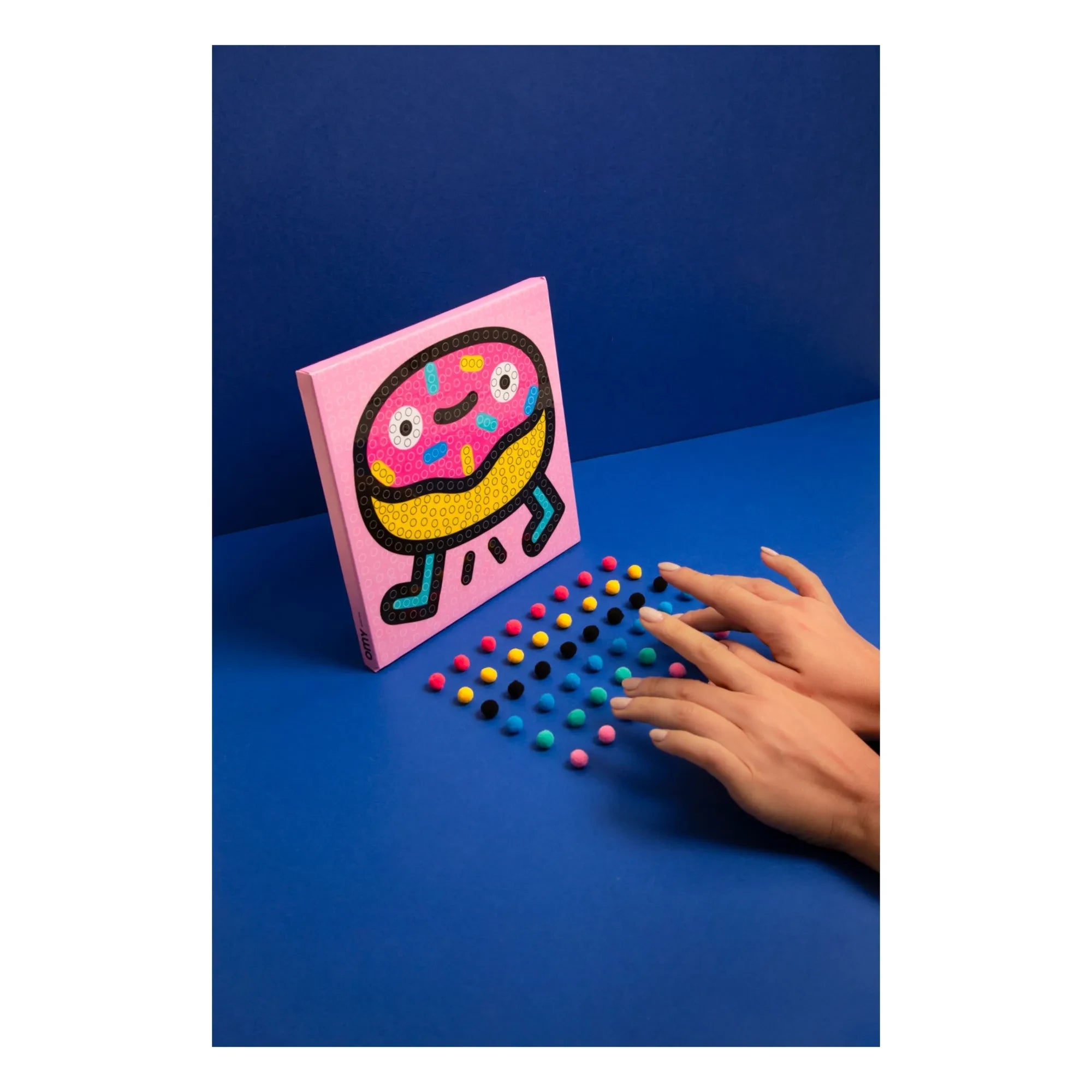 Omy - Juego de colorear Pom Pom Art