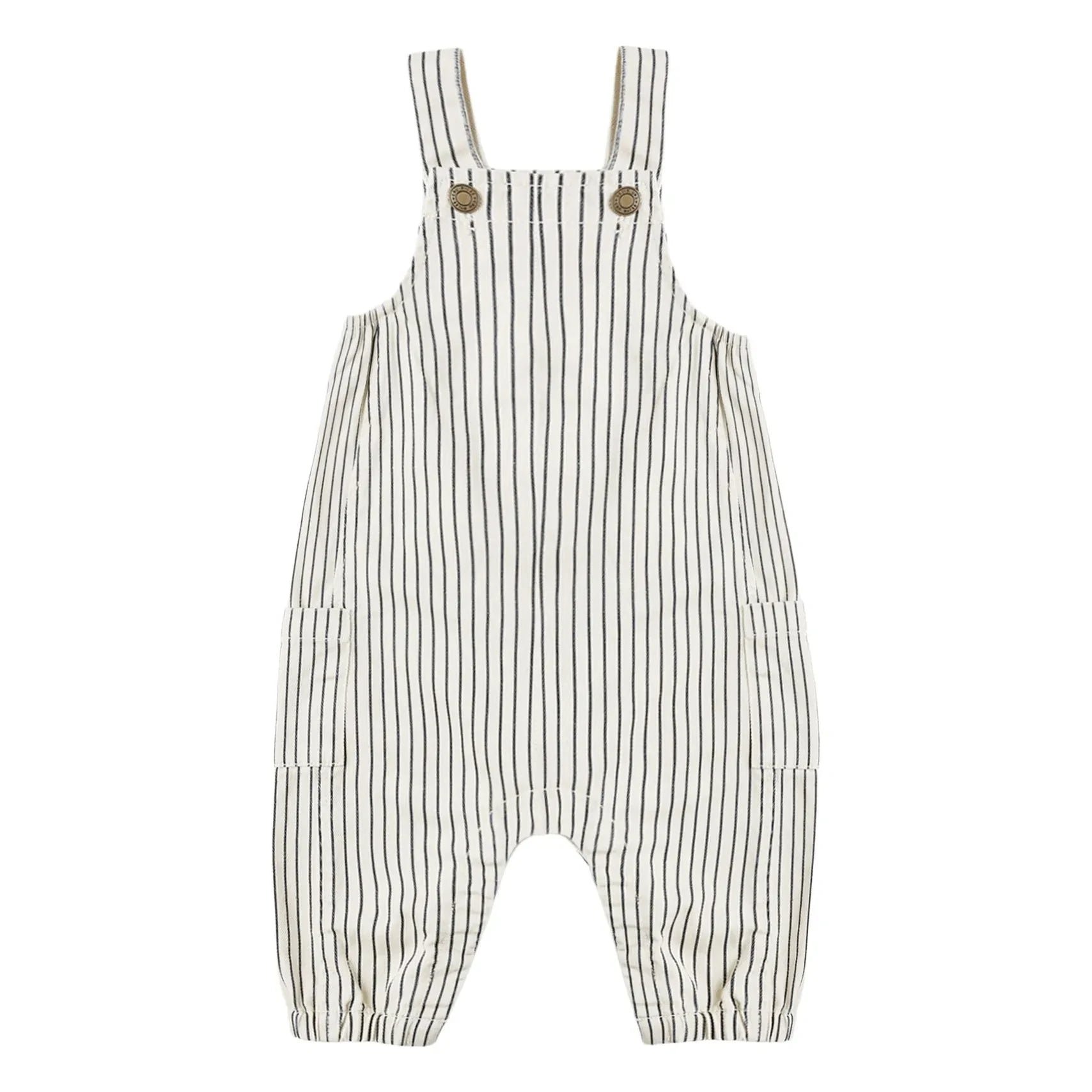 Rylee + Cru - Peto Cargo de Rayas Mini | Crudo