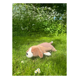 Nemu Nemu - Vick el beagle, perro de peluche | Marrón