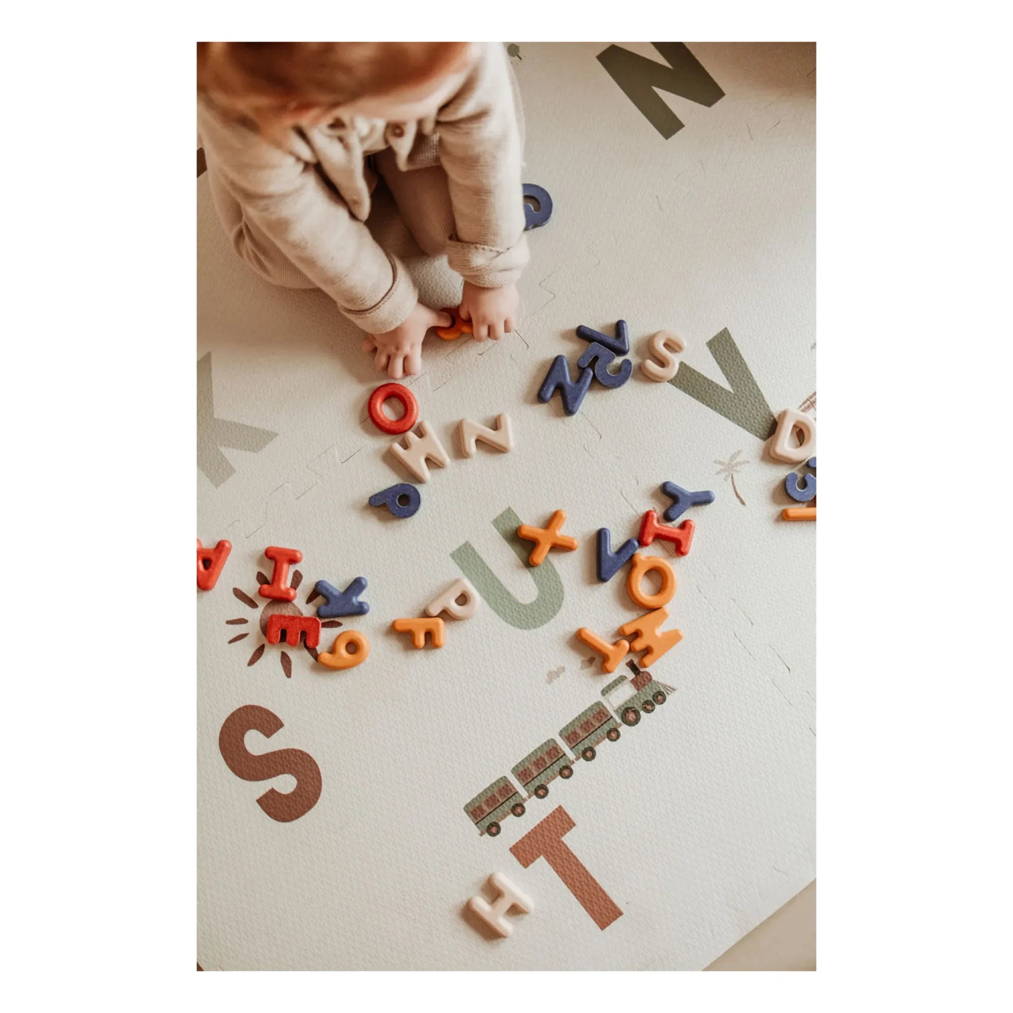 Play and Go - Tiloo alfombra de juegos modular - Alfabeto