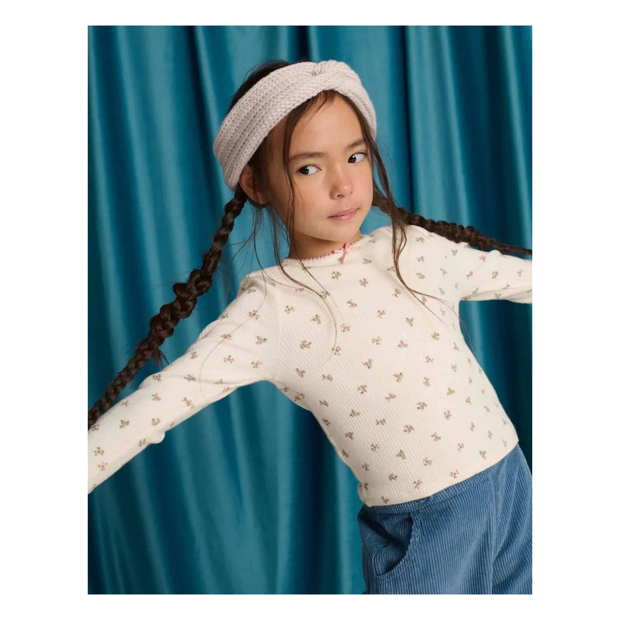 Gingersnaps - Drusilla Camiseta Acanalada Estampado Floral | Crudo