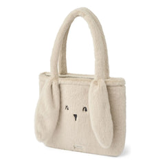 Liewood - Bolso tote Lexi de conejo de algodón orgánico | Gris claro