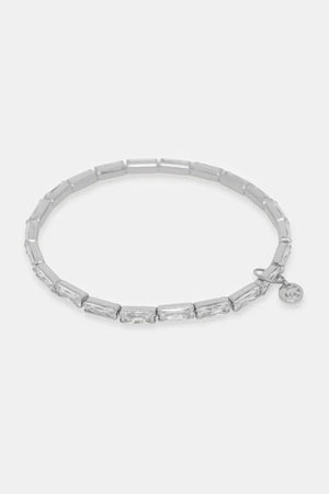 Brazalete tenis Michael Kors para mujer, de latón y circonitas