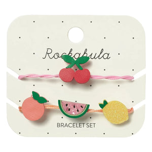Rockahula Kids - Set de 2 pulseras Tutti Frutti | Rosa