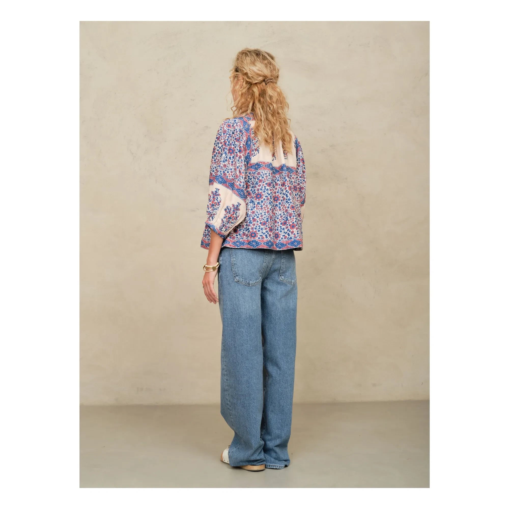 M.A.B.E. - Chaqueta de algodón Della | Índigo