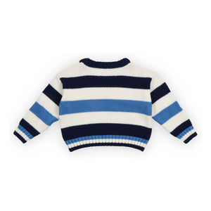 the new society - Jersey de rayas Celosia para bebé | Azul