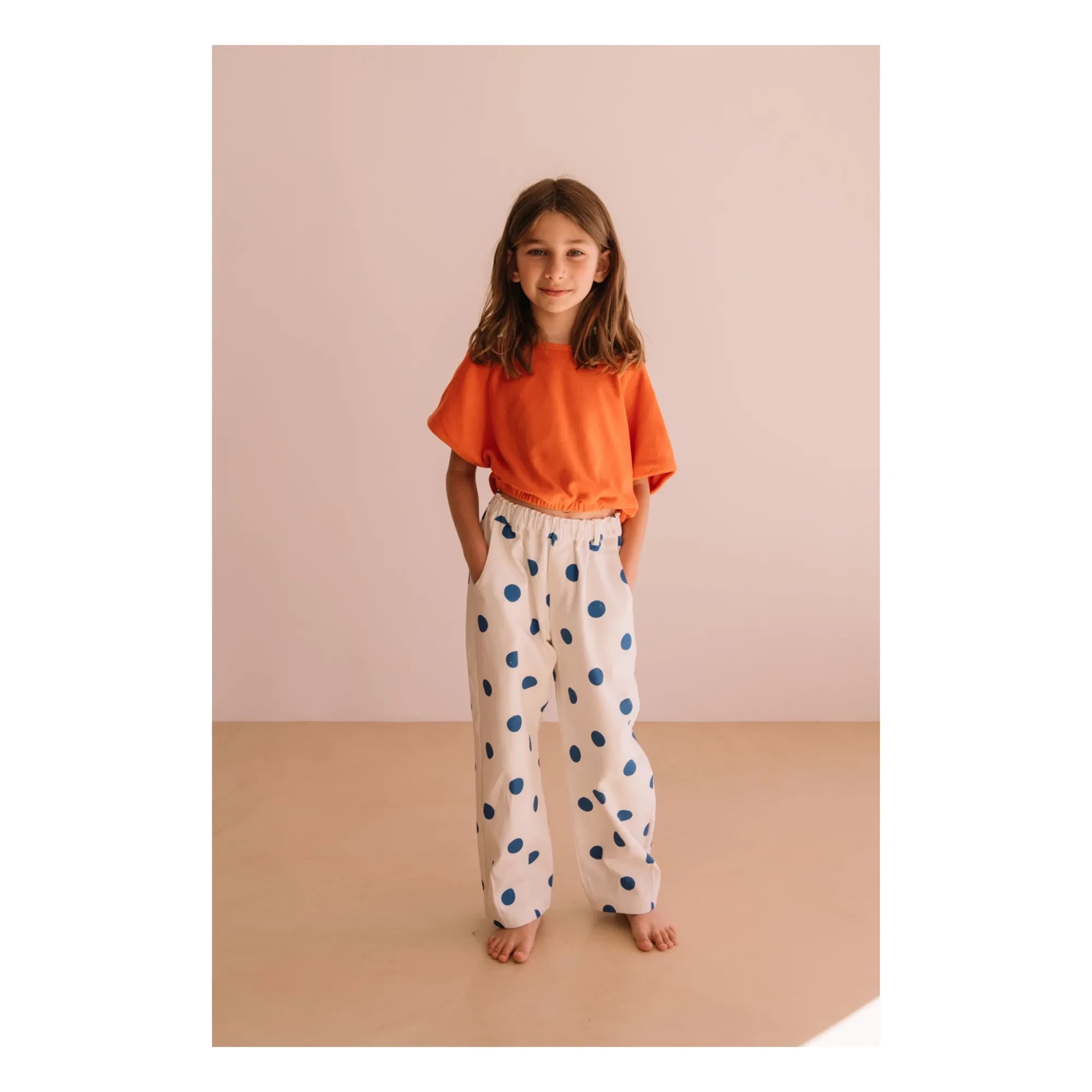 We Are Kids - Elia Pantalón de Pierna Ancha | Blanco