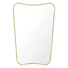 Gubi - Espejo de Pared Gio Ponti FA33 - 54x80 cm | Dorado