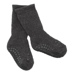 GOBABYGO - Calcetines antideslizantes | Gris oscuro