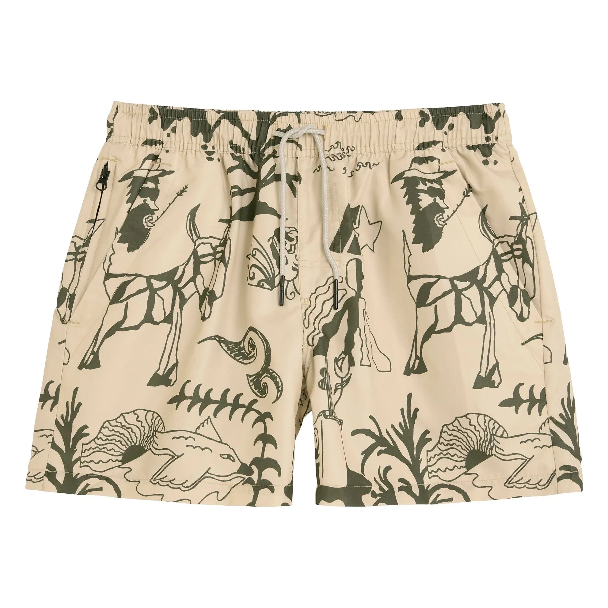 OAS - Bañador corto Poplan | Beige