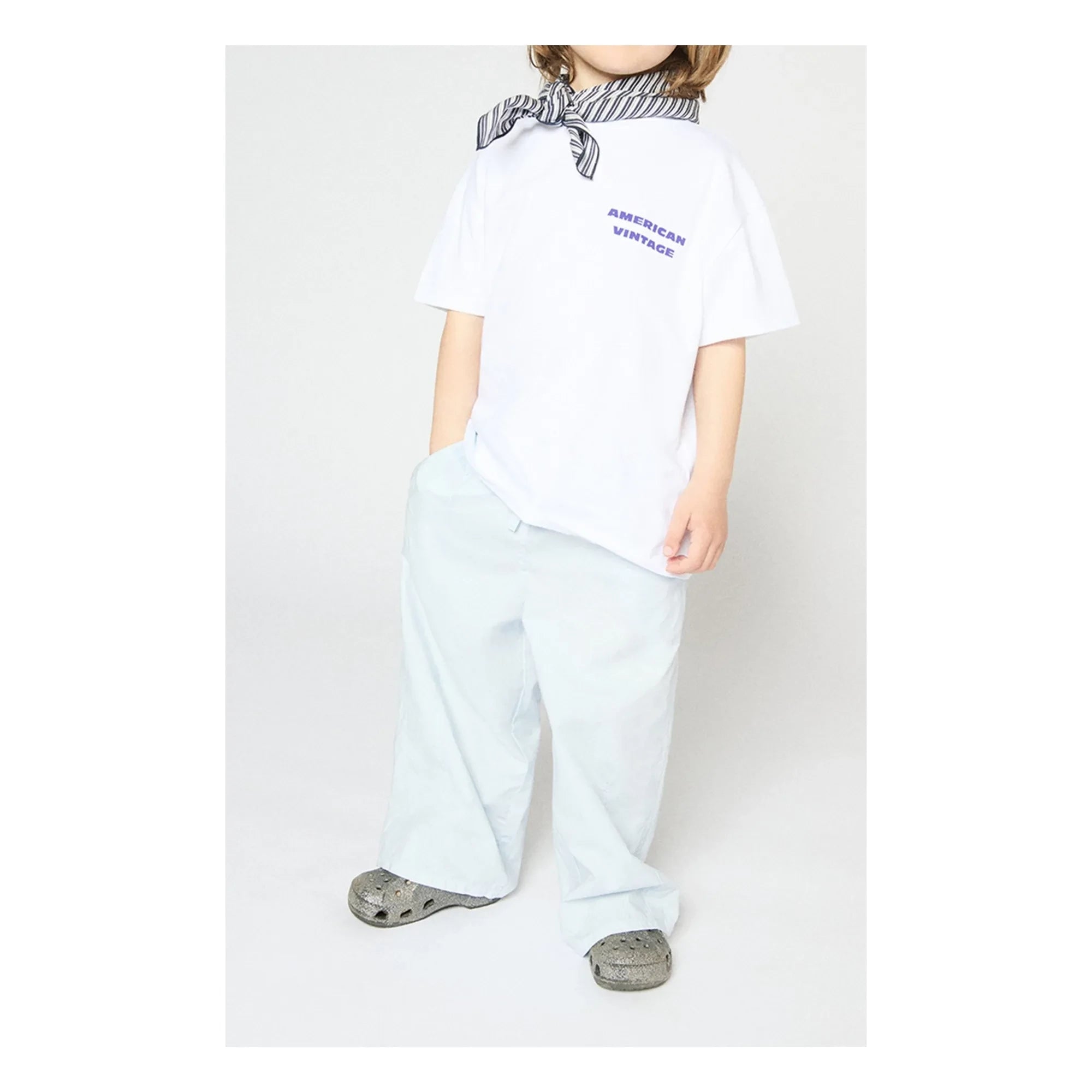 American Vintage - Camiseta Fizvalley | Blanco