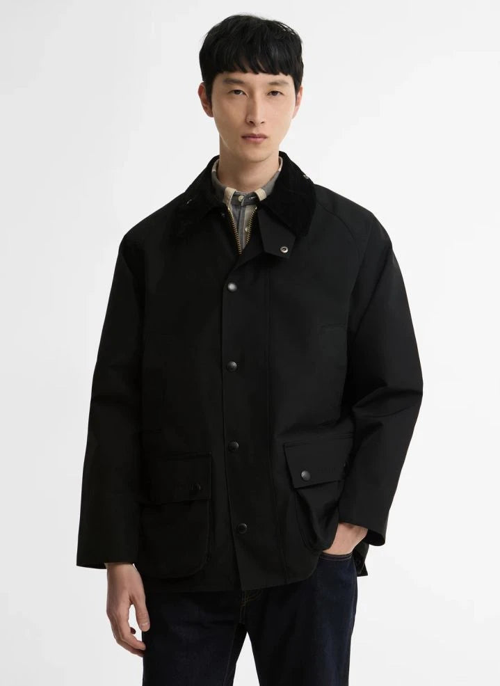 Barbour - Chaqueta impermeable clásica Bedale | Negra