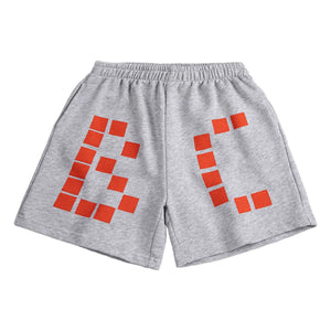 Bobo Choses - Pantalones cortos de algodón orgánico BC | Gris jaspeado