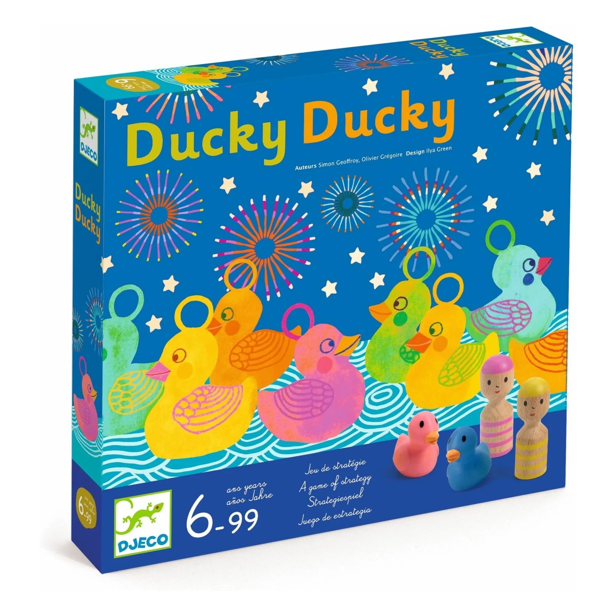 Djeco - Ducky Ducky juego de pesca de patos