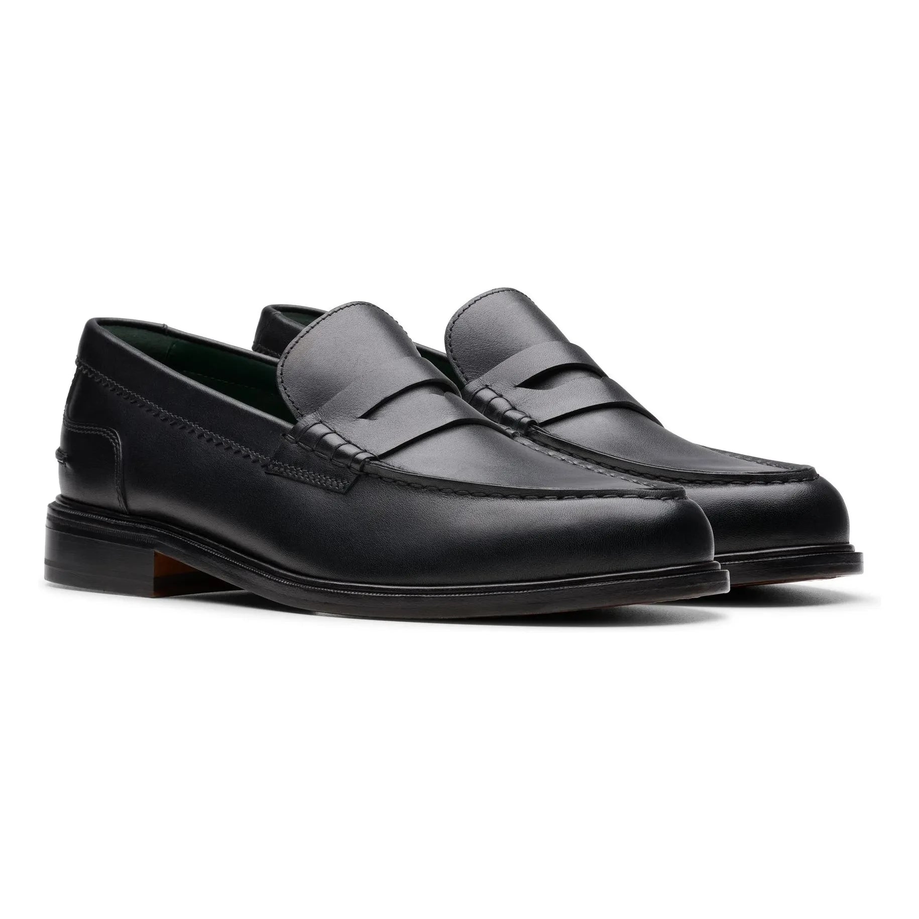 Clarks - Craft James Lo Loafer Zapatos de cuero | Negro