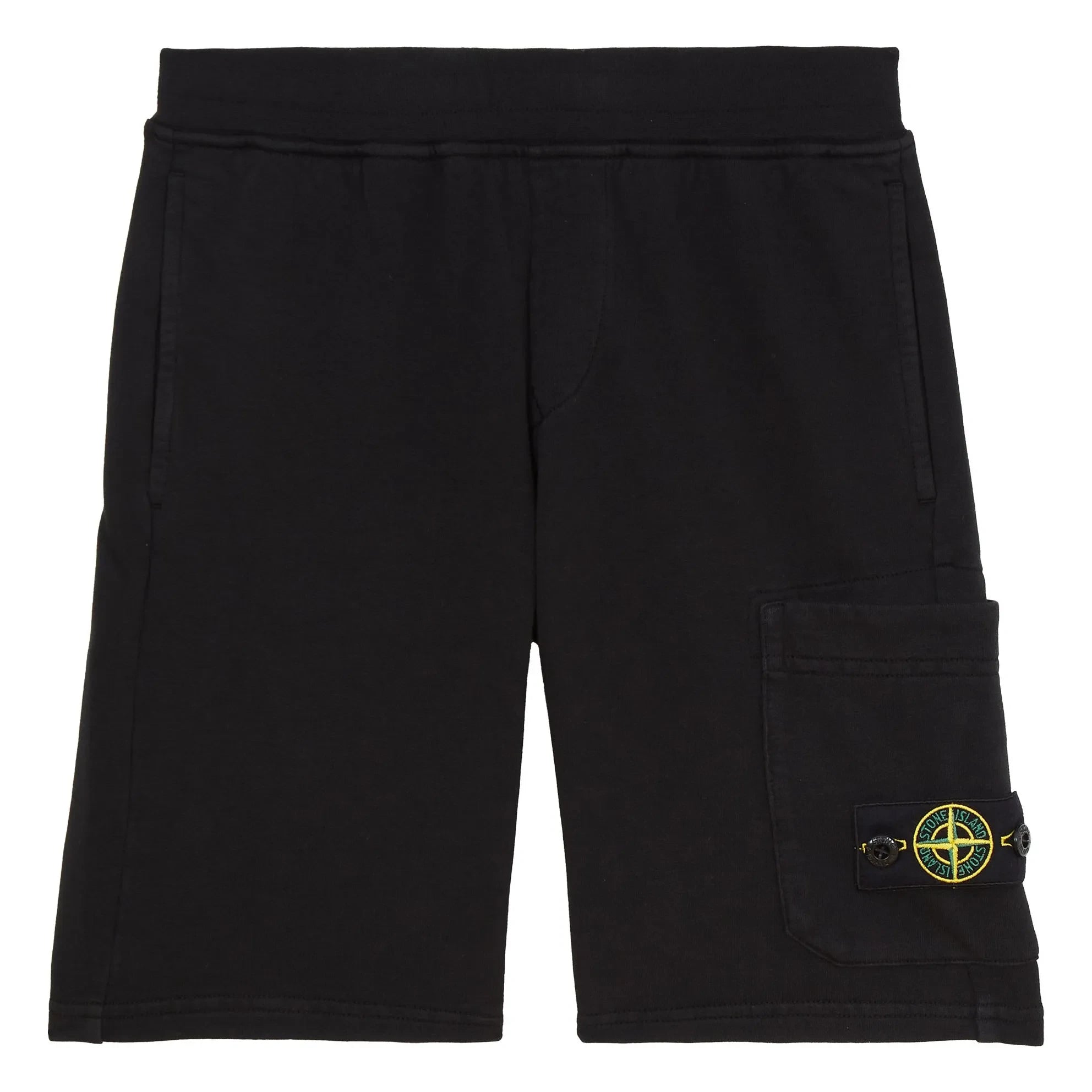 Stone Island - Pantalones cortos de chándal | Negro