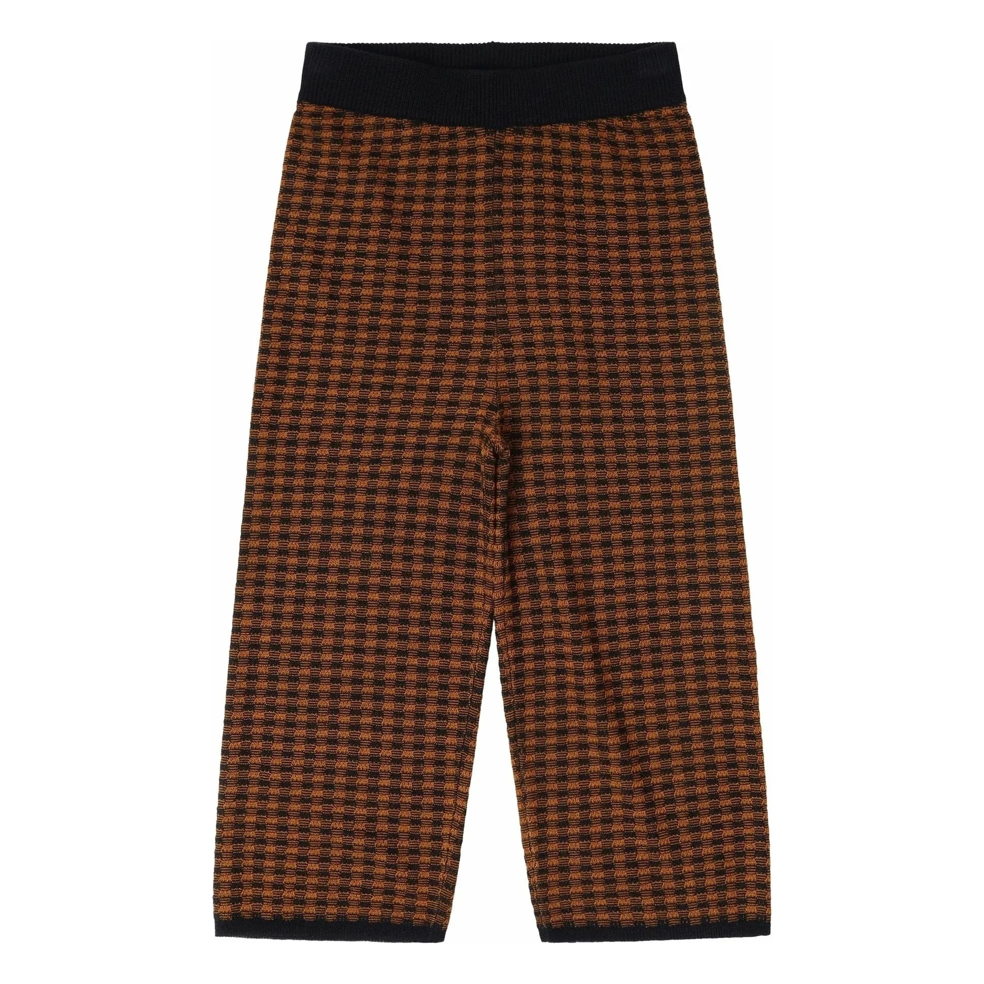 FUB - Pantalón Carreaux de lana merino | Azul marino