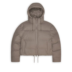 Rains - Chaqueta Hinchable Larga | Beige Oscuro
