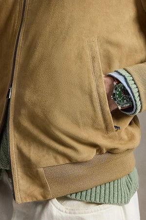 Chaqueta de transición de ante para hombre Polo Ralph Lauren