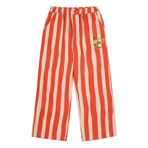 Jelly Mallow - Pantalones a Rayas | Rojo