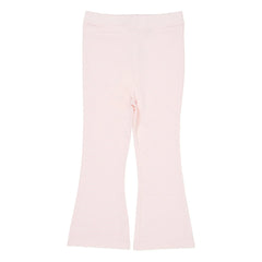 Copenhagen Colors - Pantalón de pernera recta de algodón orgánico a rayas | Rosa empolvado