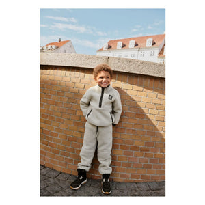 Liewood - Jogger Sherpa Buba Fibras Recicladas | Gris claro