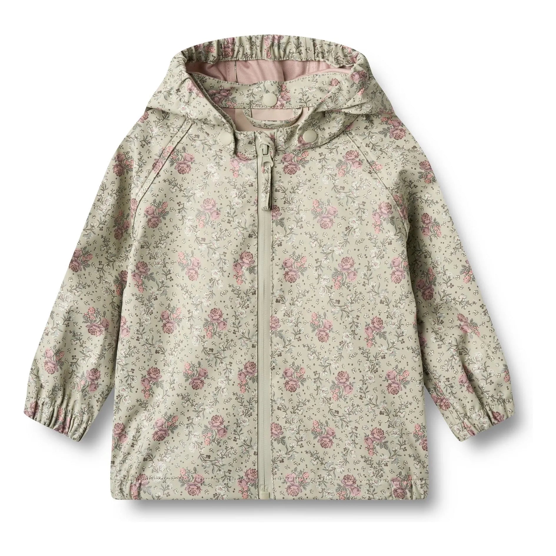 Wheat - Chaqueta impermeable de fibra reciclada Chardy | Verde claro