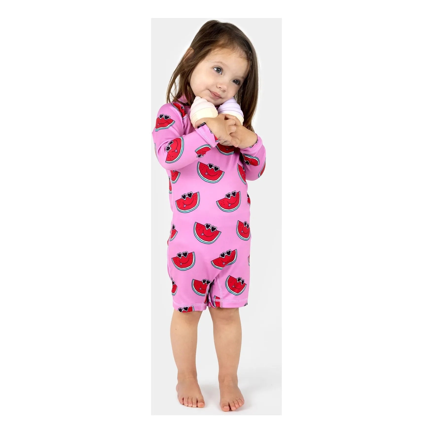 Beach & Bandits - Pelele de Fibra Reciclada con Protección UV Chunk A Licious | Fucsia