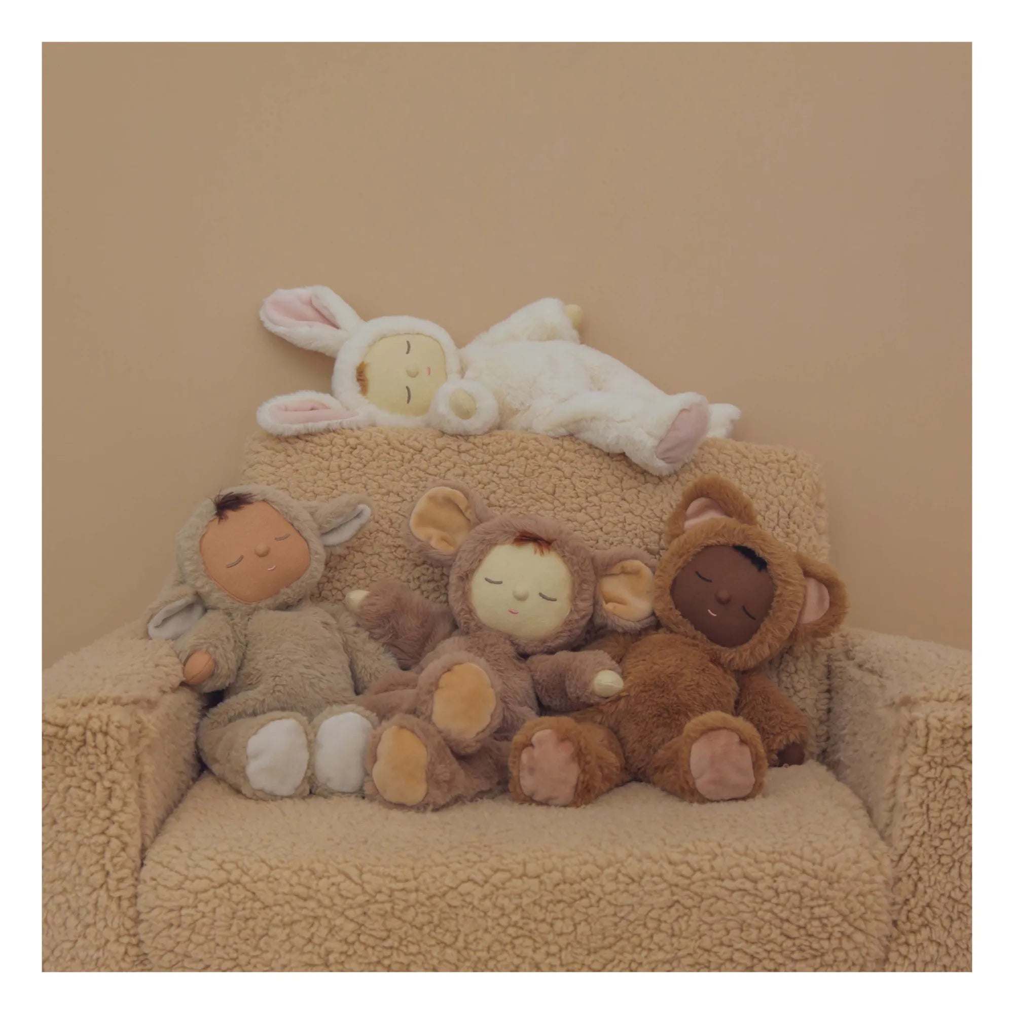 Olli Ella - Peluche Cozy Dinkums Oso | Caramelo