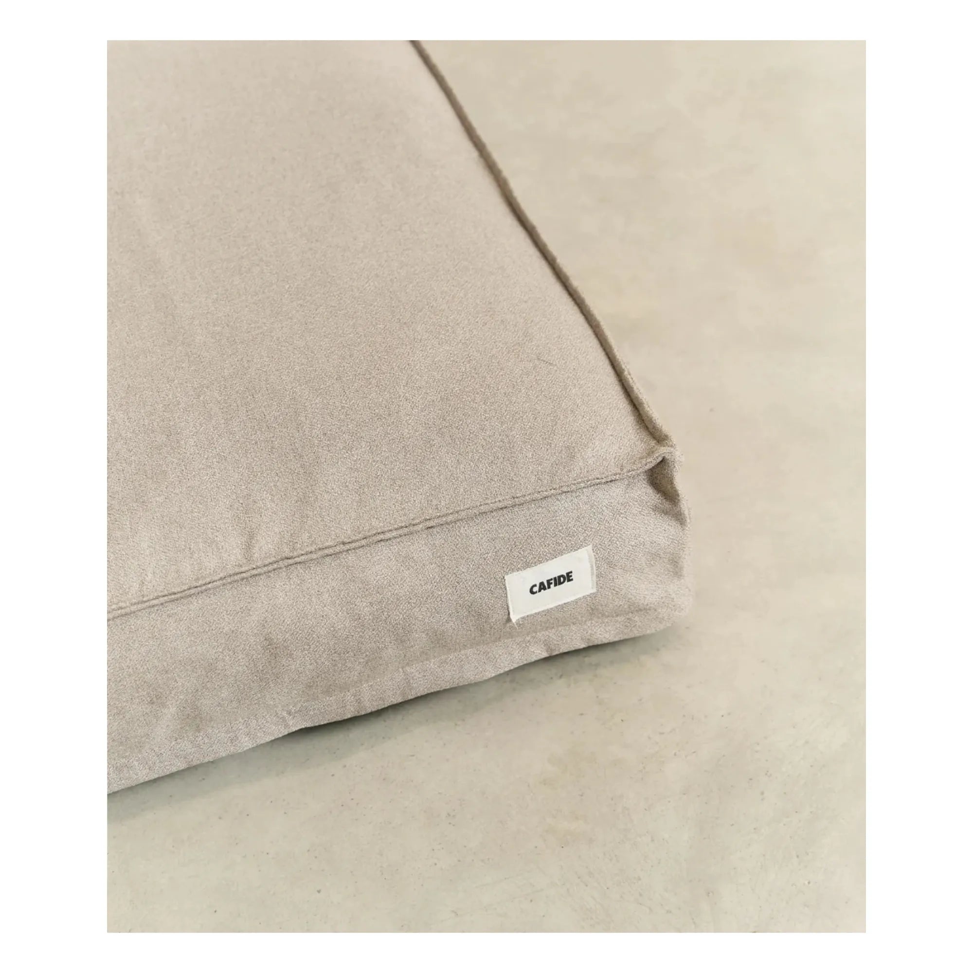 Cafide - Colchoneta para perros Cuadra | Beige