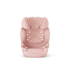 CYBEX Solution T i-Fix Plus Car Seat - Peach Pink-Car Seats-Peach Pink- | Natural Baby Shower