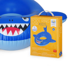 Legami - Anillo de Piscina para Niños - Tiburón - Anillo de Piscina