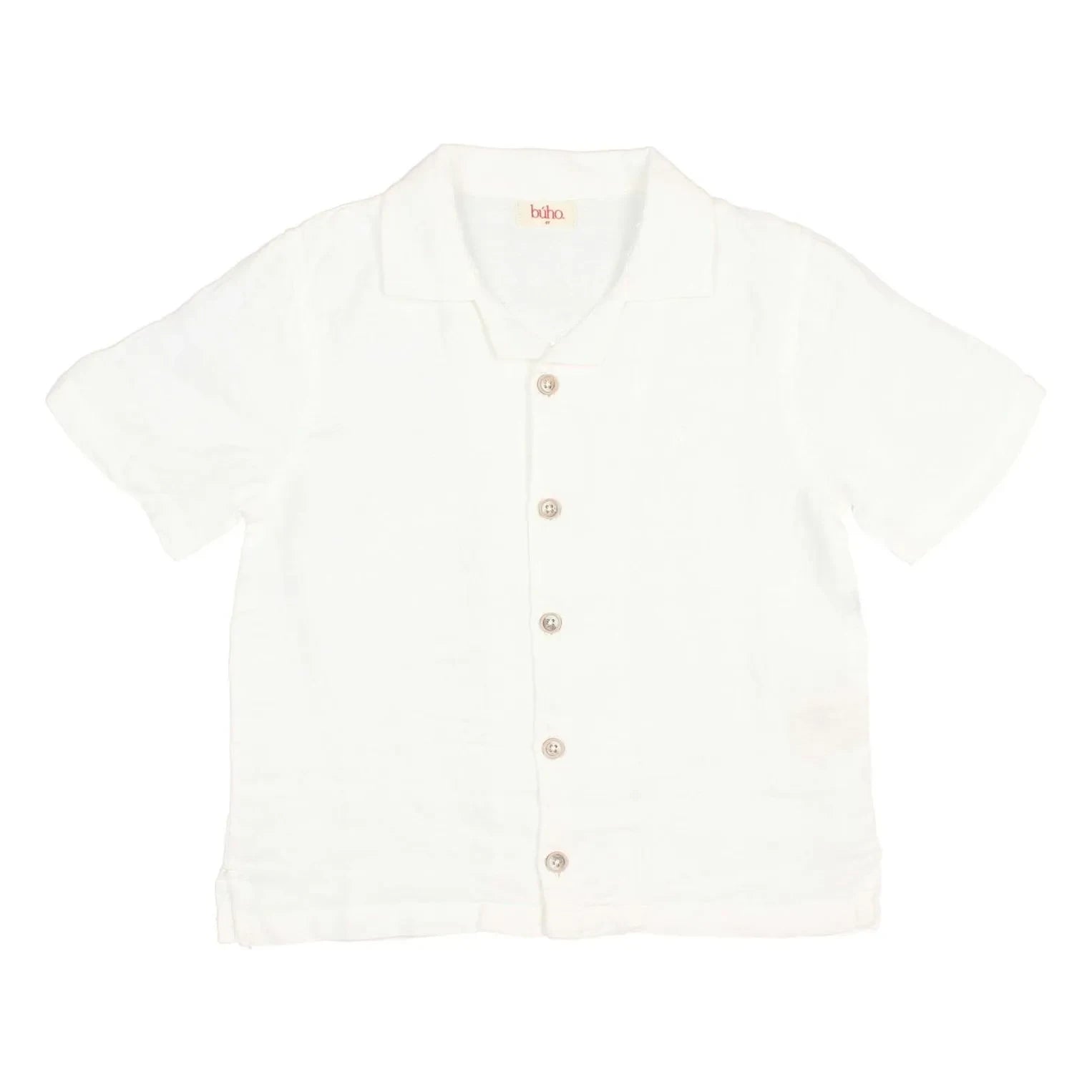 Búho - Camisa de lino | Blanco
