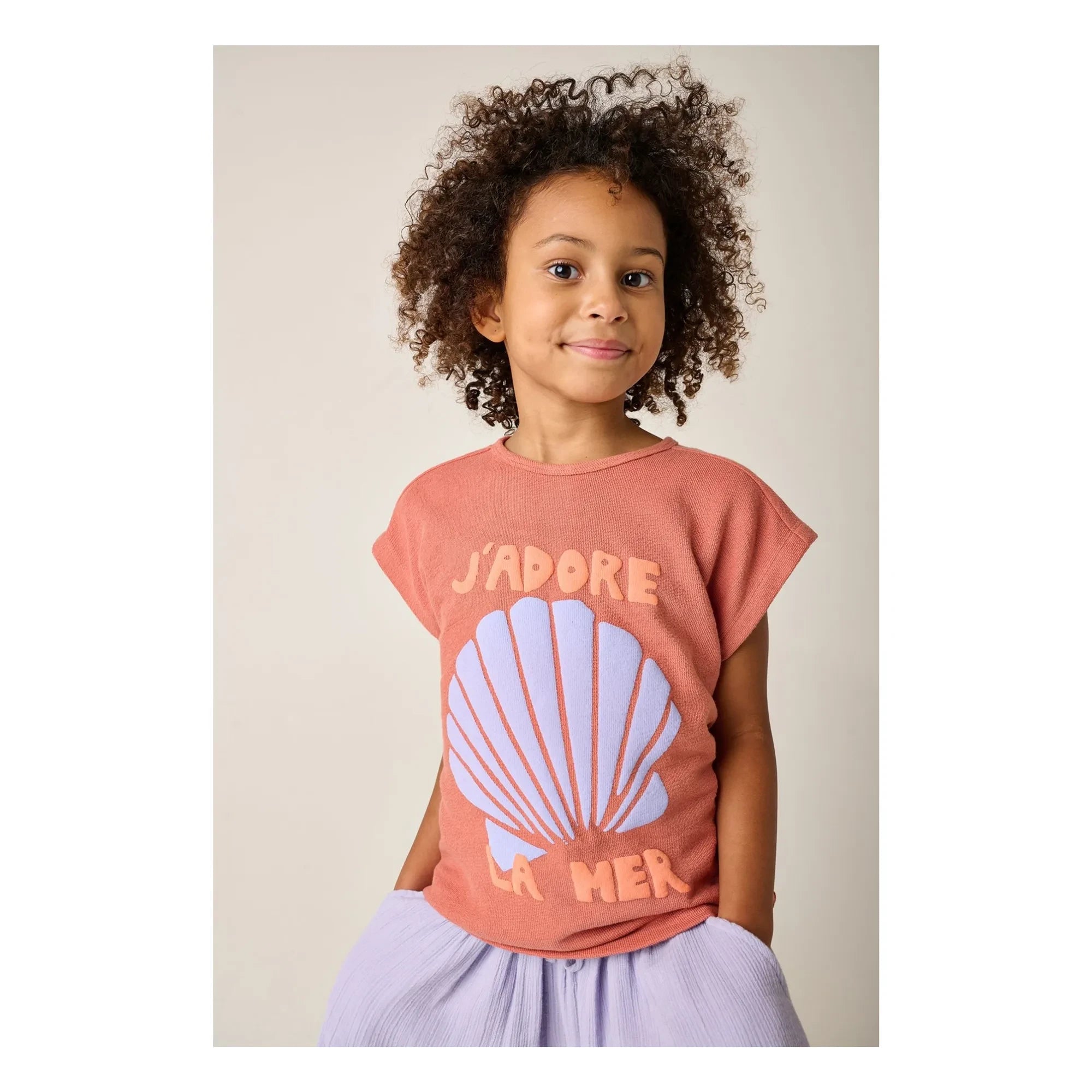 Tumble N'Dry - Camiseta Pesca de algodón orgánico | Terracota
