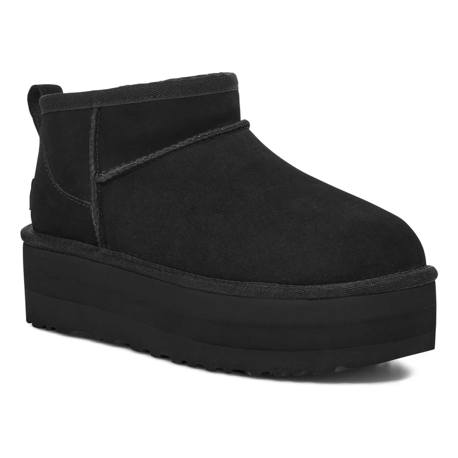 UGG - Botines de plataforma Classic Mini Forro | Negro