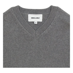 Smallable Kid - Pembroke Organik Pamuk Kazak | Heather grey