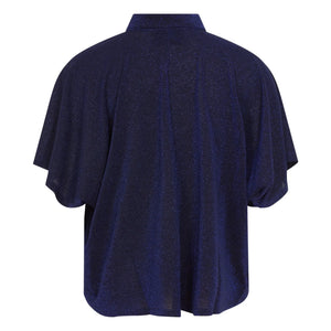 Momoni - Camisa metálica Brooklyn | Azul marino