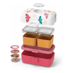 Monbento - Fiambrera MB Tresor Oiseaux | Rosa
