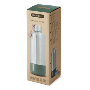 Black + Blum - Botella de Acero Inoxidable en L | Caqui