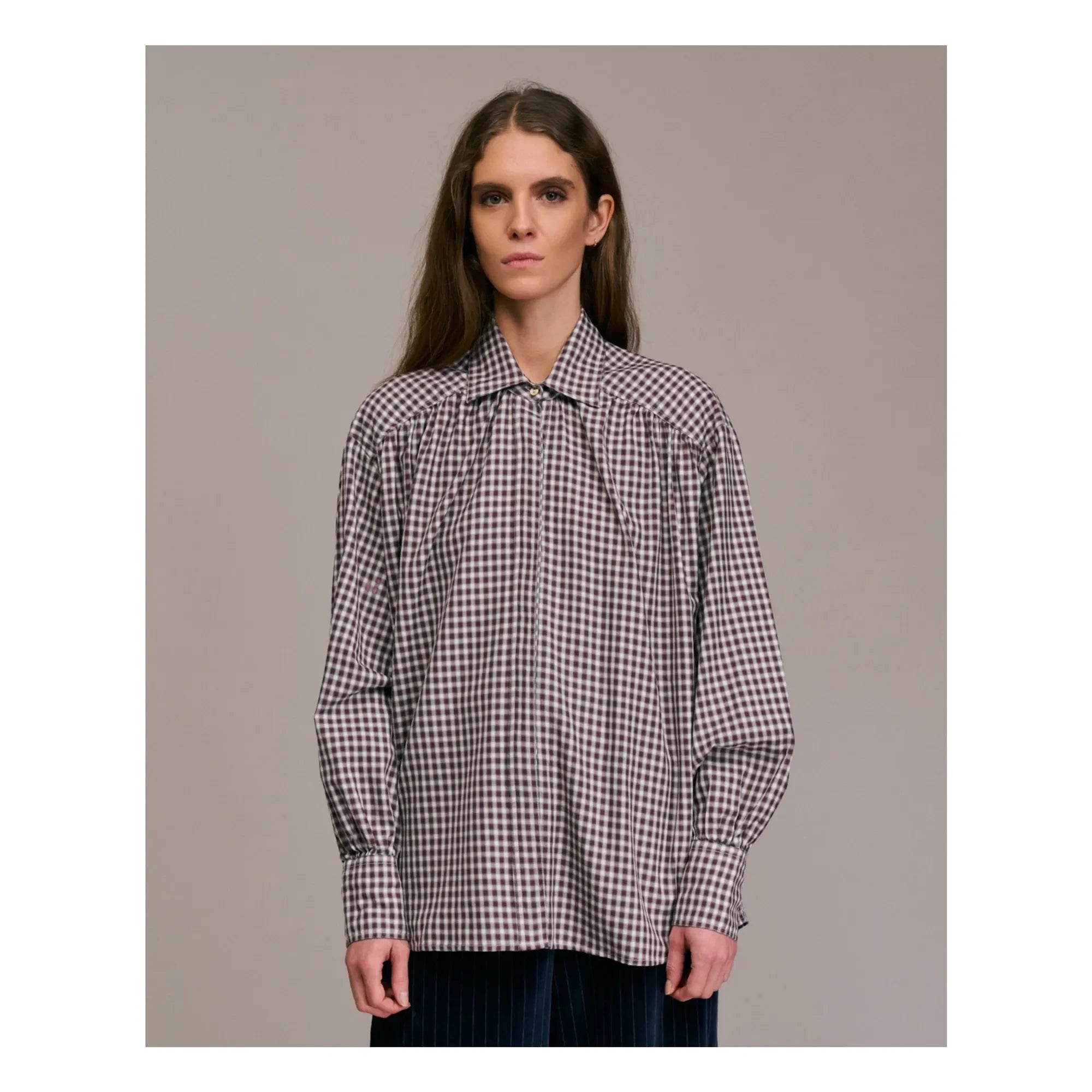 Camisa tartán Diega - Carina | Rojo
