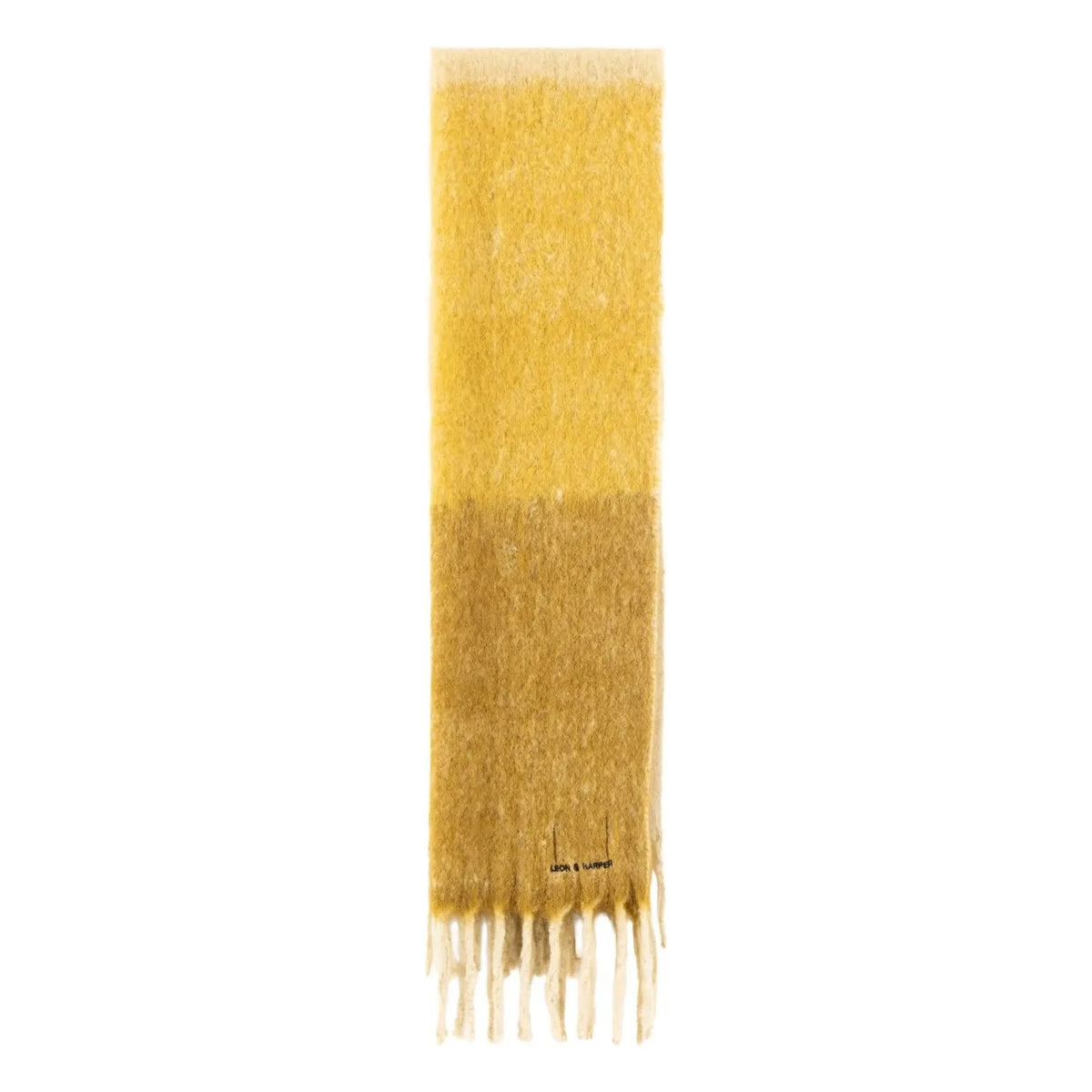 Leon & Harper - Pañuelo a rayas Elton | Camel