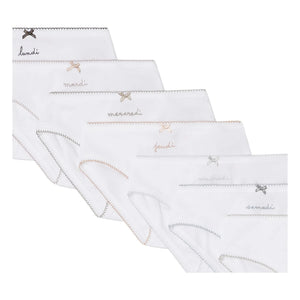 Bonpoint - Pack de 7 braguitas | Blanco