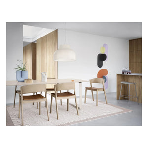Muuto - Lámpara colgante de papel plegado Strand de Benjamin Hubert | Blanco