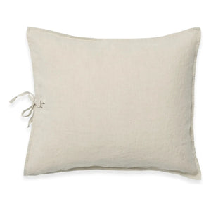 garbo&friends - Funda de almohada de lino bordada