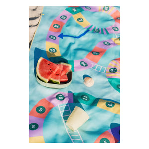 Quut - Toalla de playa de microfibra Echelle et Serpent | Azul
