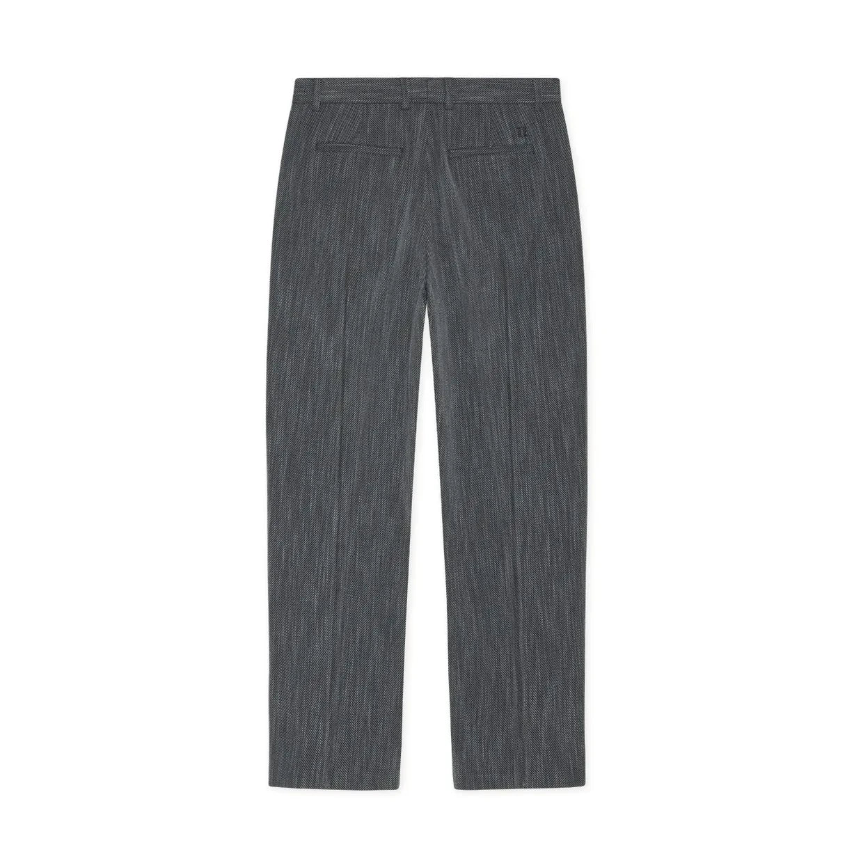 Les Deux - Pantalones con diseño de espiga | Gris oscuro