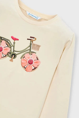 Blusa de manga larga Mayoral para niña