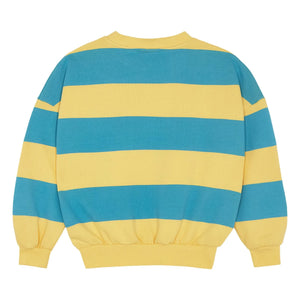 The Campamento - Sudadera de rayas oversize | Amarillo
