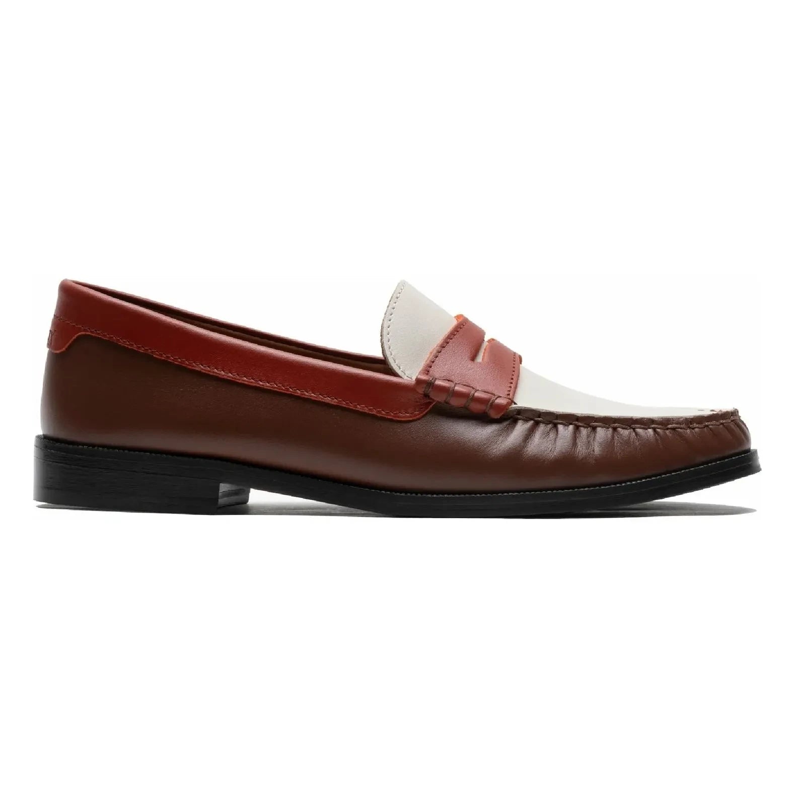 Lachoix - Penny Tricolor Loafer | Marrón