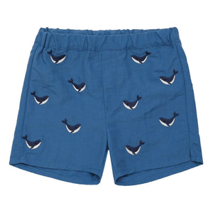 Donsje - Wangu Whale Shorts Fibras Recicladas | Azul